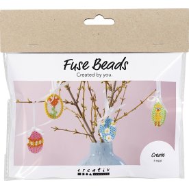 Mini DIY Kit Rörpärlor | Ägg | Ass. Färger