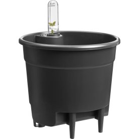 Elho Självbevattningsinsats för krukor, svart 36cm