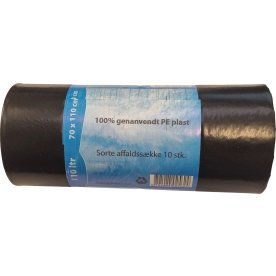 Sopsäckar 100 liter, svart