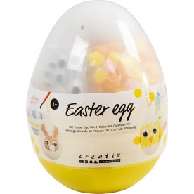 DIY Mix Påskägg, H: 14 cm, diam. 11 cm