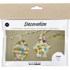 Mini DIY Kit Dekoration | Ägg och kyckling