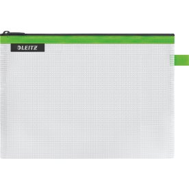 Leitz WOW Vattenavvisande dragkedjeficka, M | Grön