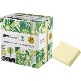 UPM Notes | 50x40 mm | Pastellgul