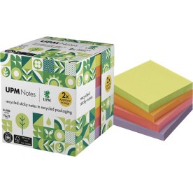 UPM Anteckningslappar | 75x75 mm | Färgblandning