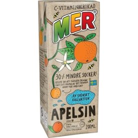 Fruktdryck MER Apelsin 20cl