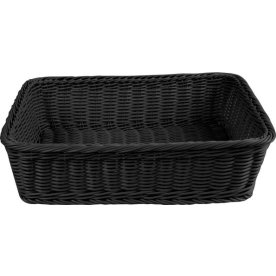 Brödkorg 38x29cm svart