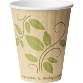 Pappersbägare DUNI 24cl Löv 40/fp