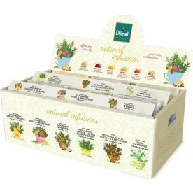Te DILMAH Sort.låda örter 6 smaker 60/fp