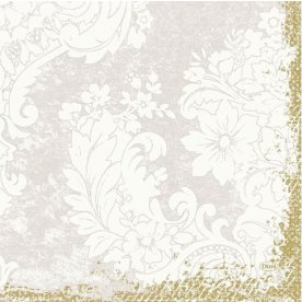 Servett 3-lags 33x33cm Royal vit 50/fp