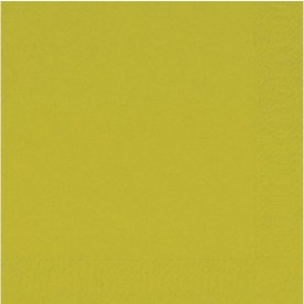 Servett 3-lags 33x33cm kiwi 125/fp