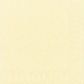 Servett DUNI 1-lags 33x33cm creme 500/fp