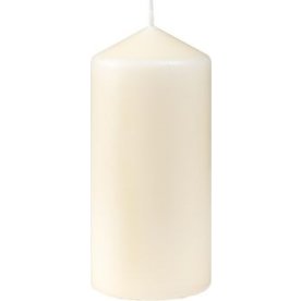 Blockljus DUNI 130x60mm vanilj 6/fp