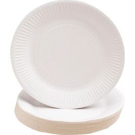 Tallrik EXACOMPTA papper 23cm 50/fp