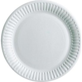 Tallrik papper 15cm Svanen 100/fp