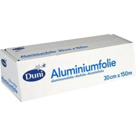 Aluminiumfolie DUNI box 30cmx150m