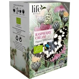 Te LIFE BY FOLLIS Hallon grädde 20/fp