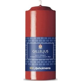 Gilleljus LILJEHOLMENS 12cm röd