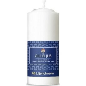 Gilleljus LILJEHOLMENS 12cm vit
