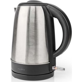 Vattenkokare NEDIS 2200W 1,7L rostfritt