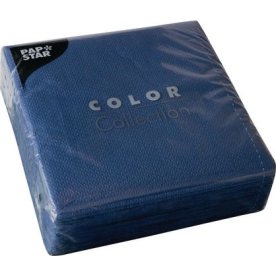 Servett 1-lags 33x33cm mörkblå 100/fp