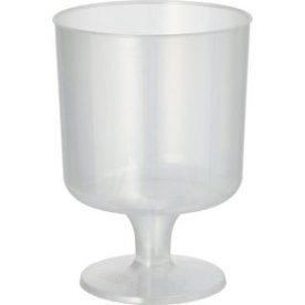 Vinglas återanvändbara plast 20cl 10/fp