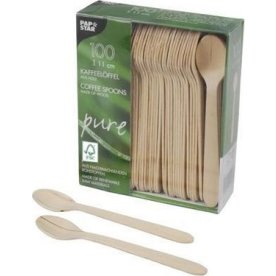Bestick Kaffesked PURE FSC 11cm 100/fp
