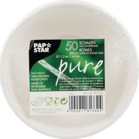Skål PURE Bagasse 200 ml 50/fp