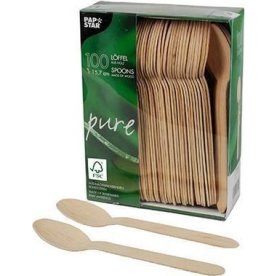 Bestick Sked PURE FSC 15,7cm 100/fp