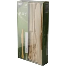 Bestick Träkniv PURE Premium 50/fp