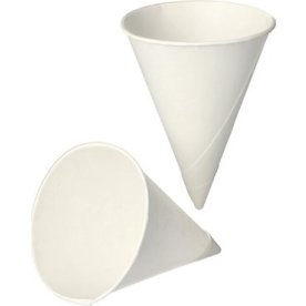 Spetsbägare Sockerrör 120 ml vit 200/fp