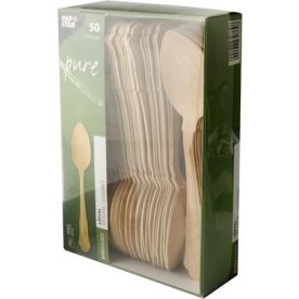 Bestick Träsked PURE Premium 50/fp