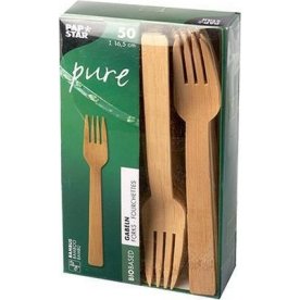 Bestick Gaffel PURE Bambu 16,5cm 50/fp