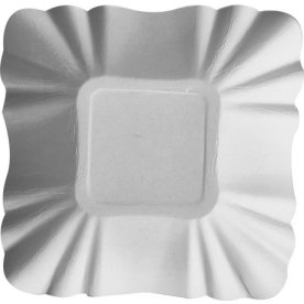 Demoskål PURE FSC 9x9x3cm vit 250/fp