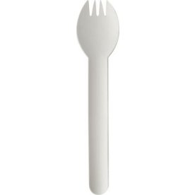 Sporks papper sked/gaffel 160mm 100/fp