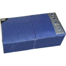 Servett 3-lags 33x33cm mörkblå 250/fp