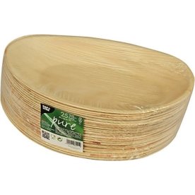 Tallrik PURE Palmblad 26x17x2,5cm 25/fp