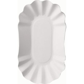 Tallrik PURE 105x175x30mm vit 250/fp