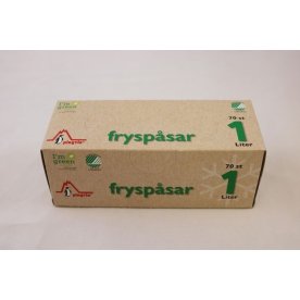 Fryspåse PINGVIN ECO LDPE 1L 22my 70/fp