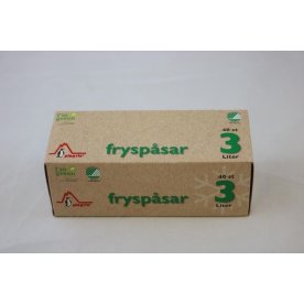 Fryspåse PINGVIN ECO LDPE 3L 22 my 40/fp