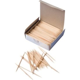 Tandpetare trä rund 300/fp