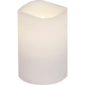 Blockljus STAR T Paul LED 11,5cm vit