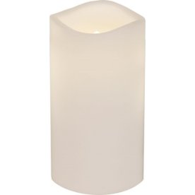 Blockljus STAR T Paul LED 15cm vit