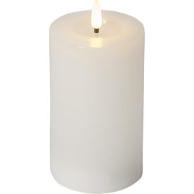 Blockljus STAR T Flamme LED 15cm vit