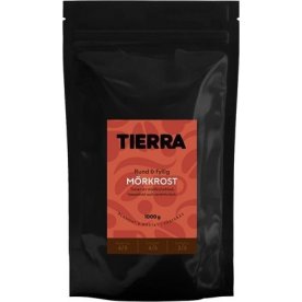 Kaffe TIERRA Mörkrost Hela Bönor 1kg