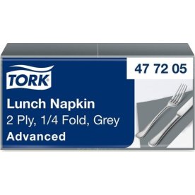 Servett TORK Lunch 2-lags grå 200/fp