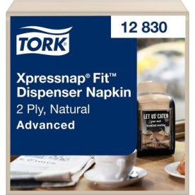 Servett TORK Xpressnap N14 natur 720/fp