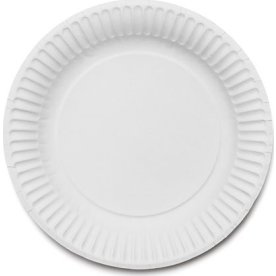 Tallrik vit 18cm 50/fp