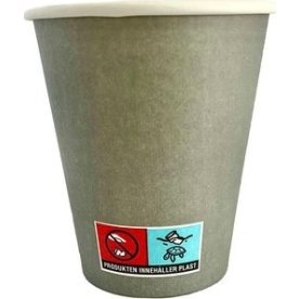 Pappersbägare To-Go 18cl 50/fp