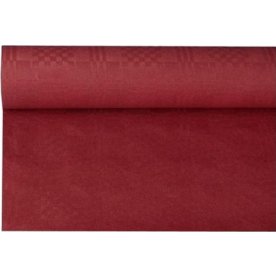 Duk papper 1,8x8m vinröd