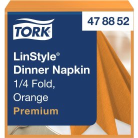 Servett TORK LinStyle orang39x39cm 50/fp